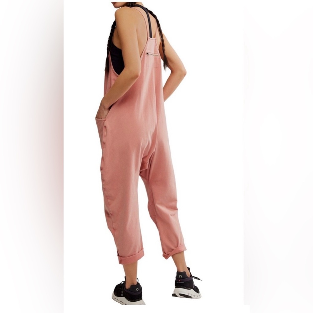 NWT FREE PEOPLE HOT SHOT ONESIE PETAL - Picture 2 of 3